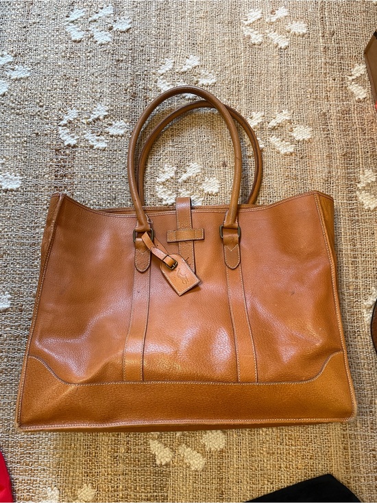 Polo Ralph Lauren Handbags - Vintage Brown  Polo Ralph Lauren Heritage tumbled leather tote